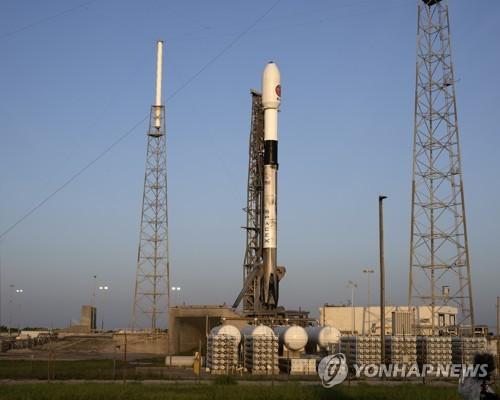 미국 플로리다에서 발사 준비 중인 유클리드 망원경[UPI=연합뉴스. 재판매 및 DB 금지]