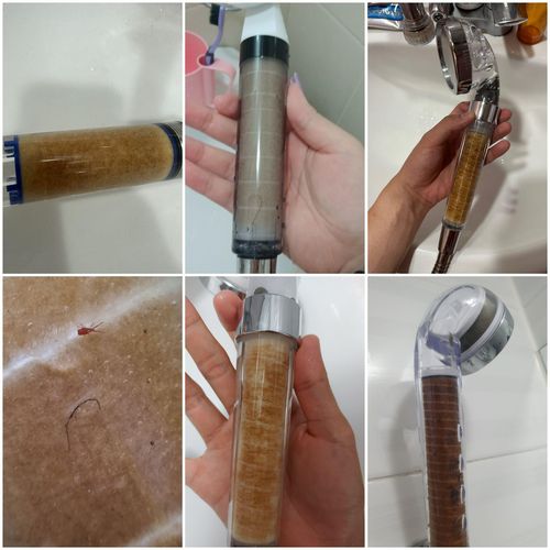 A씨가 받은 샤워기 필터 사진[A씨 제공. 재판매 및 DB 금지]