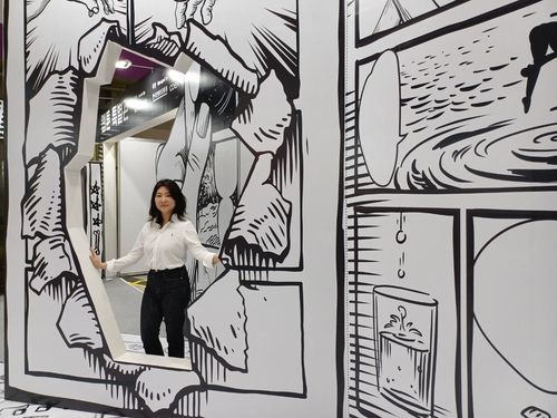 드로잉 아티스트 SINA(김신아) 작가[한국콘텐츠진흥원 제공]