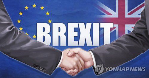 EU - 영국 브렉시트 타결(PG)[연합뉴스 자료사진. DB 및 재판매 금지]