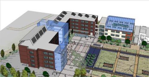 2021년 마련된 공진중 폐교 부지 에코스쿨 개발 구상안[이유에스플러스건축 제공·자료사진. 재판매 및 DB 금지]