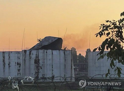 파괴된 우크라이나 다뉴브강 항만 시설 [EPA=연합뉴스 자료사진. 재판매 및 DB 금지]