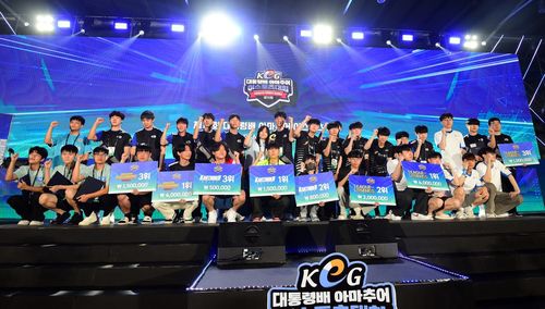 대통령배 아마추어 e스포츠 대회 전국 결선[한국e스포츠협회(KeSPA) 제공. 재판매 및 DB 금지]