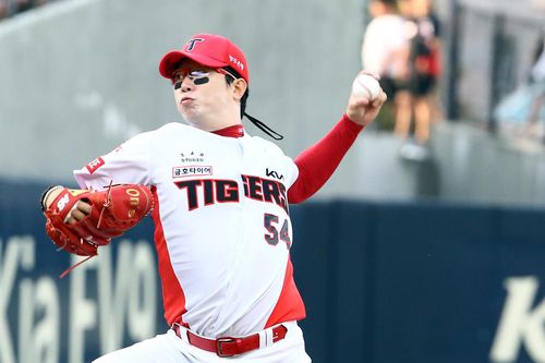 역투하는 KIA 에이스 양현종[KIA 타이거즈 제공. 재판매 및 DB 금지]