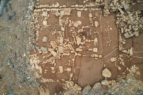 하단 부속 건물지의 전경[국립서울문화재연구소 제공. 재판매 및 DB 금지]