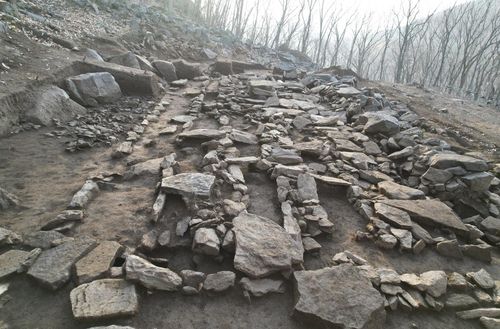 중심 건물지 상층 온돌시설 근경[국립서울문화재연구소 제공. 재판매 및 DB 금지]