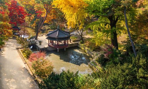 창덕궁 후원 존덕지 모습 [문화재청 제공. 재판매 및 DB 금지]