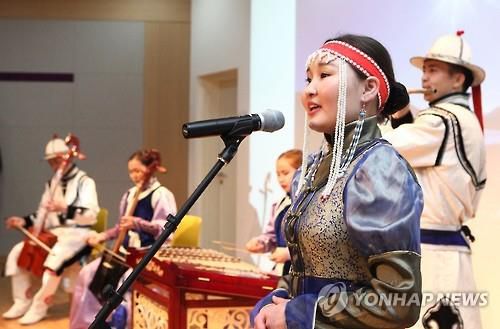 몽골 전통 공연[연합뉴스 자료사진]