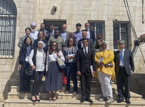 지난해 요르단 암만에서 열린 워크숍 참석자들 [문화재청 제공. 재판매 및 DB 금지]