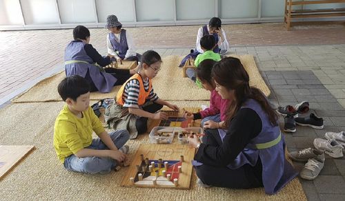 올해 상반기 '무형유산 민속놀이터' 모습 [국립무형유산원 제공. 재판매 및 DB 금지]