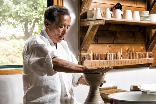 국가무형문화재 사기장 김정옥 보유자[국립무형유산원 제공. 재판매 및 DB 금지]