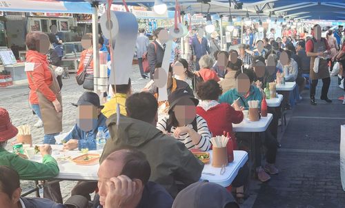 축제장 모습[차근호 기자]