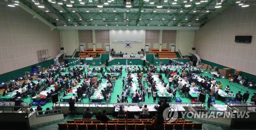 제21대 국회의원 선거 개표[연합뉴스 자료사진]