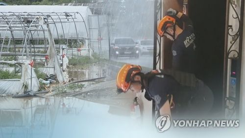 장마철 피해(CG)[연합뉴스TV 제공]