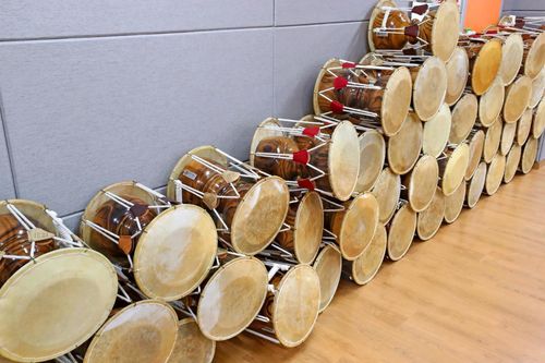 국악체험촌의 장구 [사진/조보희 기자]