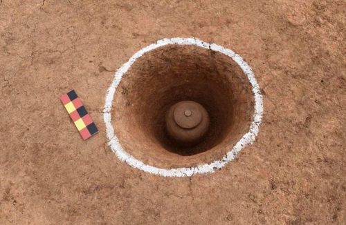 출토 당시 모습 [문화재청 제공. 재판매 및 DB 금지]