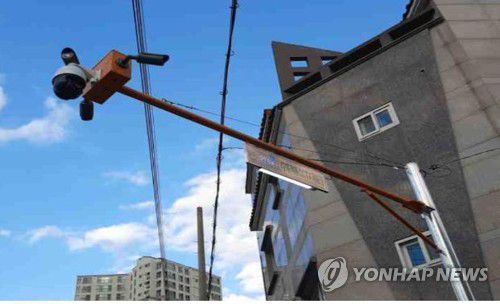 치안사각지대 지능형 CCTV[경남도 제공. 재판매 및 DB 금지]