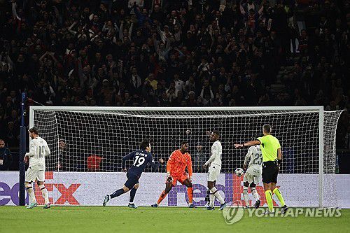 이강인의 득점 순간[EPA=연합뉴스]