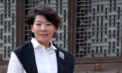 홍푸르메 작가[도광환 기자 촬영]