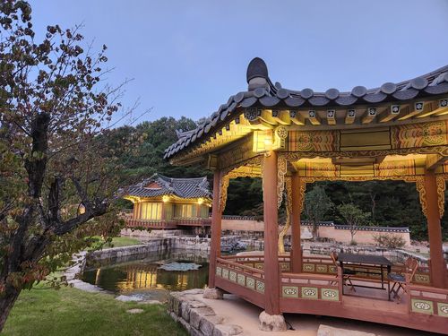 락고재 야경[도광환 기자 촬영]