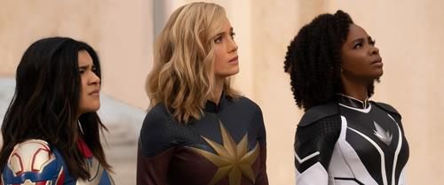 '더 마블스'의 한 장면[월트디즈니 컴퍼니 코리아 제공. 재판매 및 DB 금지]