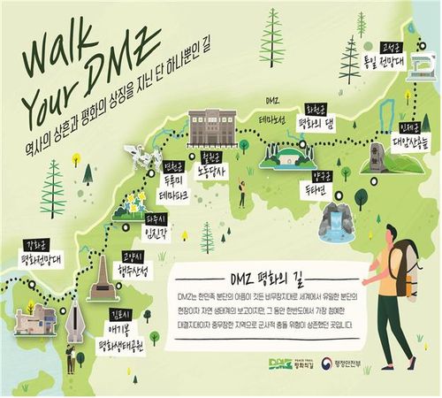 'DMZ 평화의 길'[행정안전부 제공]