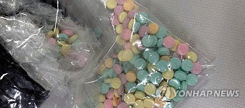 미 마약당국이 찾아낸 펜타닐[미 마약당국 via 로이터 연합뉴스 자료사진]