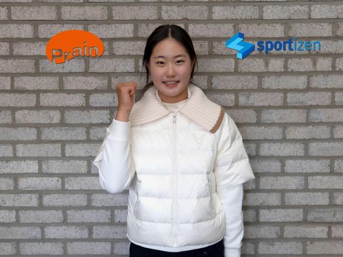 프레인글로벌 스포티즌과 계약한 오수민.[프레인글로벌 스포티즌 제공. 재판매 및 DB 금지]