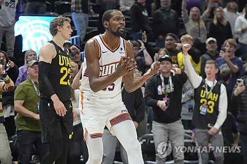 피닉스 선스의 케빈 듀랜트[AP=연합뉴스]