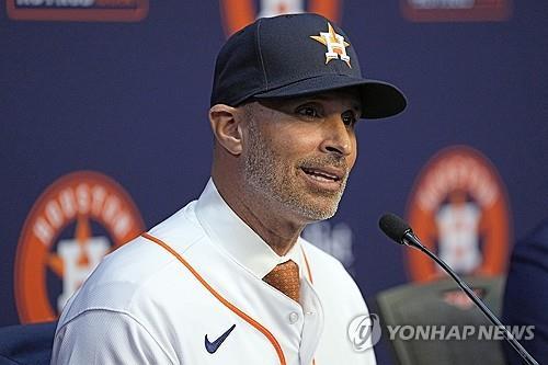 휴스턴 애스트로스 벤치코치에서 감독으로 승격한 조 에스파다[AP=연합뉴스]