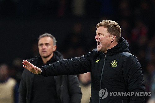 뉴캐슬의 에디 하우 감독[AFP=연합뉴스]