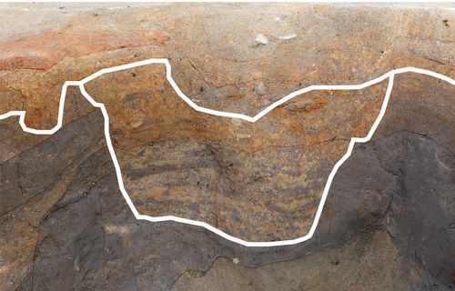 2호 건물지 적심[국립부여문화재연구소 제공. 재판매 및 DB 금지]