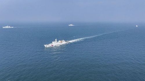 중국·베트남 해경 합동 순찰[중국 해경 제공]