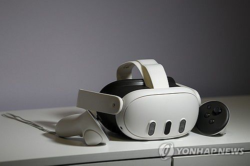 메타 퀘스트 3[AP 연합뉴스 자료사진. 재판매 및 DB 금지]