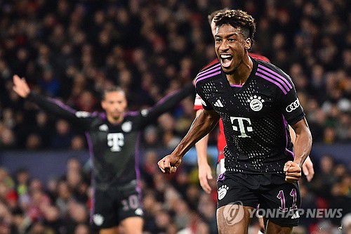 결승골의 주인공 코망[AFP=연합뉴스]