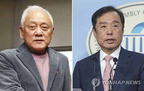 국민통합위원장 김한길, 지역균형발전위원장 김병준(서울=연합뉴스) 윤석열 대통령 당선인은 14일 대통령직 인수위원회 산하 국민통합특별위원장에 김한길 전 새정치민주연합 대표(왼쪽), 지역균형특별위원장에 김병준 전 자유한국당 비상대책위원장을 각각 임명했다. 2022.3.14 photo@yna.co.kr