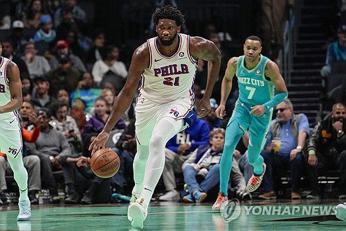 조엘 엠비드[USA TODAY Sports=연합뉴스]