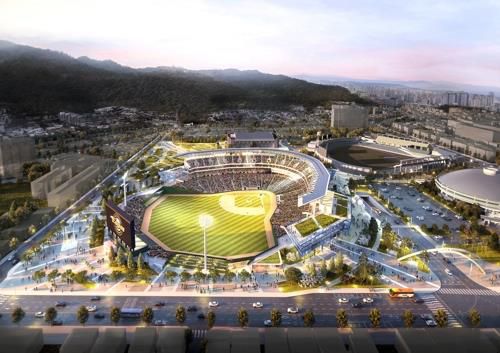 대전 베이스볼 드림파크 조감도[대전시 제공. 재판매 및 DB 금지]