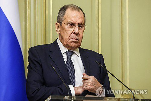 세르게이 라브로프 러시아 외무장관[타스=연합뉴스 자료사진. 재판매 및 DB 금지]