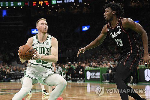보스턴 vs 디트로이트 경기 [USA TODAY Sports=연합뉴스]