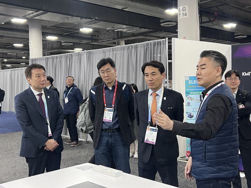 'CES 2024' 참가한 '택산'[가톨릭관동대 제공. 재판매 및 DB 금지]