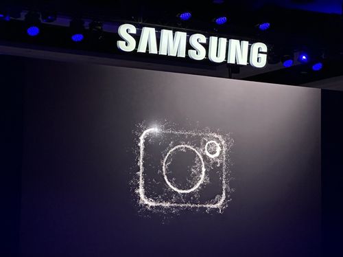 삼성전자 CES 2024 프레스 콘퍼런스에서 송출된 언팩 티저[촬영 오규진]