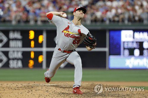 지난해 MLB 세인트루이스에서 뛴 제임스 네일[AFP/게티이미지=연합뉴스]