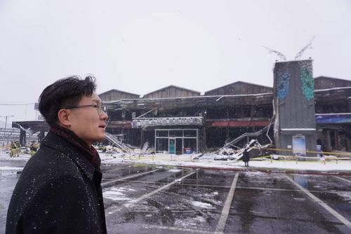 선거사무소 개소식 연기한 신현성 더불어민주당 예비후보 [신현성 예비후보 측 제공. 재판매 및 DB 금지]