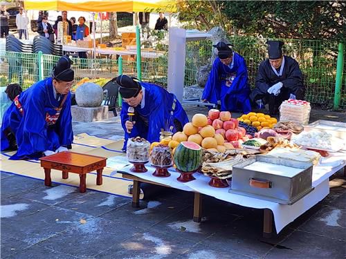 명주 청학동 소금강 청학제[문화재청 제공. 재판매 및 DB 금지]
