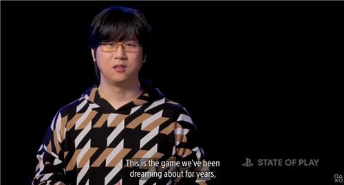 김형태 시프트업 대표[소니 '스테이트 오브 플레이' 캡처]