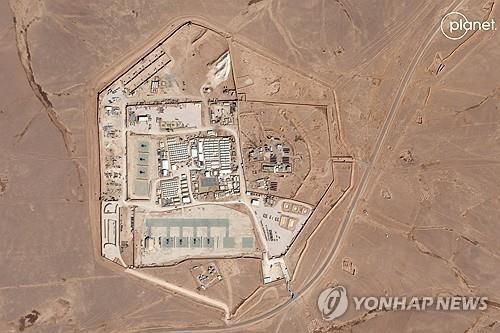친이란 민병대의 공격을 받은 요르단 북부의 미군 기지[AFP 연합뉴스 자료사진. 재판매 및 DB 금지]