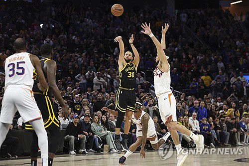 스테픈 커리[AP=연합뉴스]