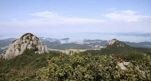 팔영산에서 바라본 다도해 전경[문화재청 제공. 재판매 및 DB 금지]