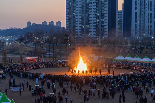 지난해 2월 양천구 정월대보름 민속축제[양천구 제공. 재판매 및 DB 금지]